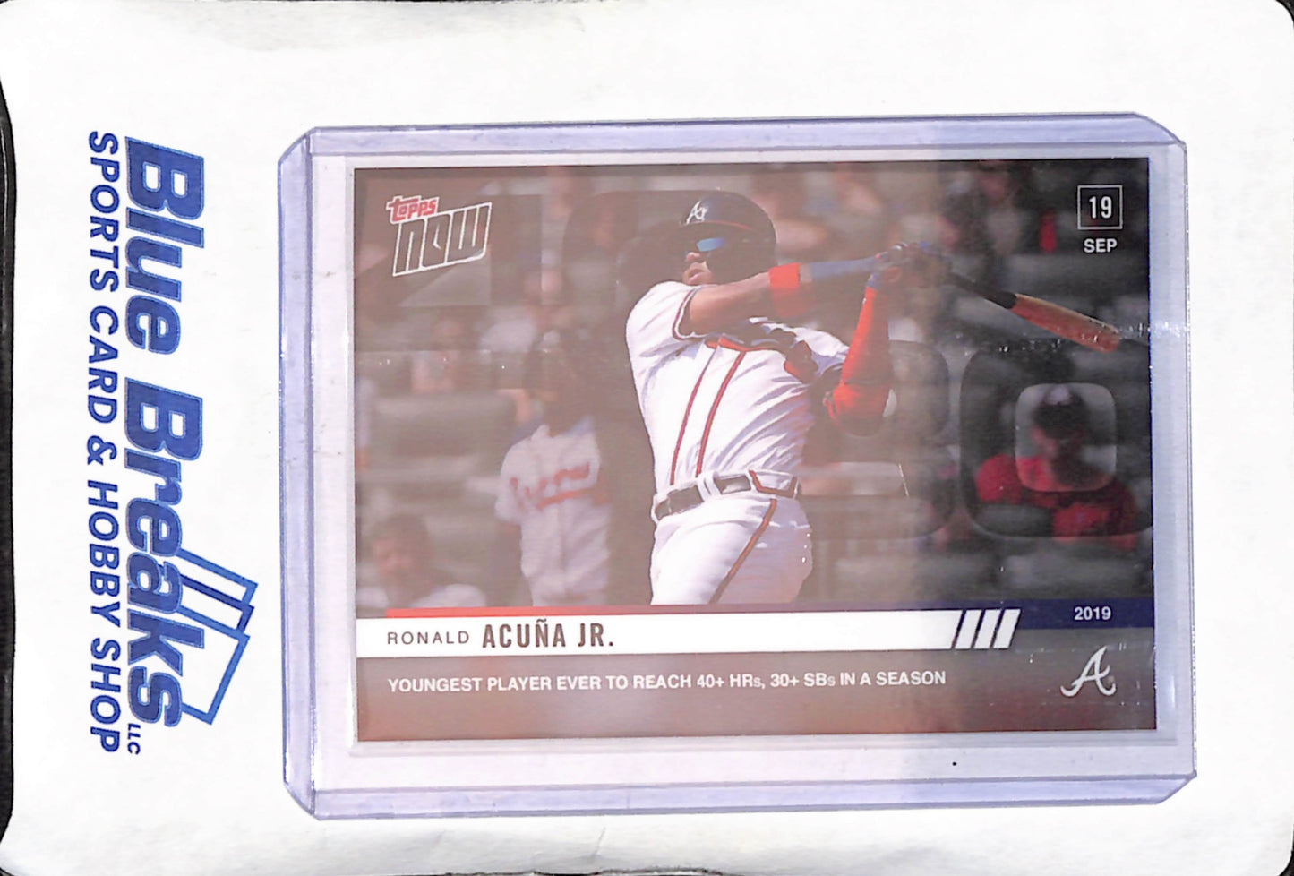 2019 Topps Now - Ronald Acuna Jr - September 19 - Atlanta Braves - Baseball - #868