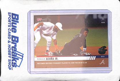 2019 Topps Now - Ronald Acuna Jr - Aug 23 - Atlanta Braves - Baseball - #739