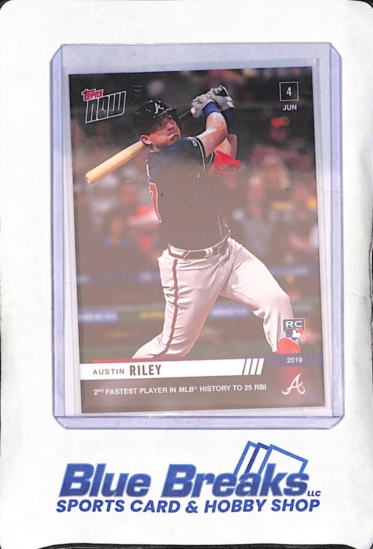 2019 Topps Now - Austin Riley - RC - June 4 - Atlanta Braves - Baseball - #326