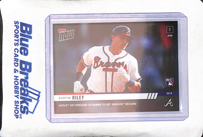 2019 Topps Now - Austin Riley - RC - June 1 - Atlanta Braves - Baseball - #311
