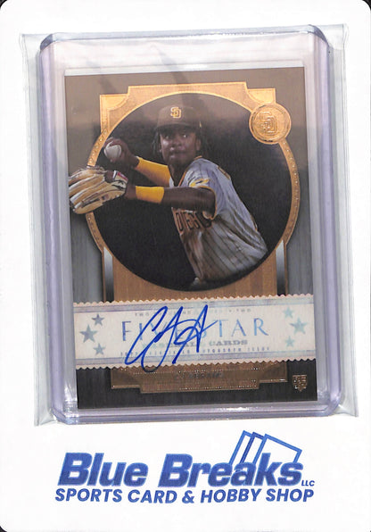 2022 Topps Five Star - CJ Abrams - # FSA-CJA - Baseball - San Diego Padres - Autographed