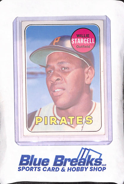 1969 Topps - Willie Stargell - Pittsburgh Pirates - Baseball - #545