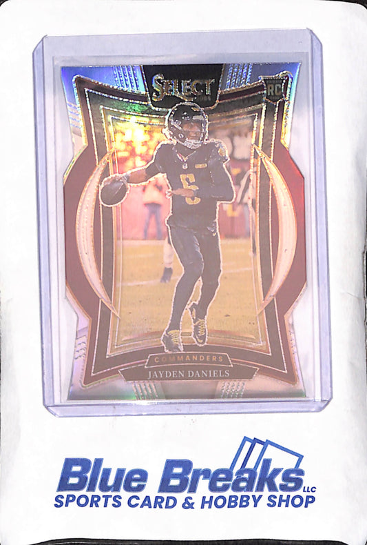 2024 Panini Select - Jayden Daniels - RC Concourse Die-Cut - Washington Commanders - Football - #26