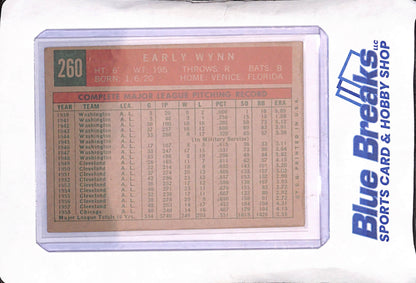 1959 Topps - Early Wynn - Chicago White Sox - Baseball - #260