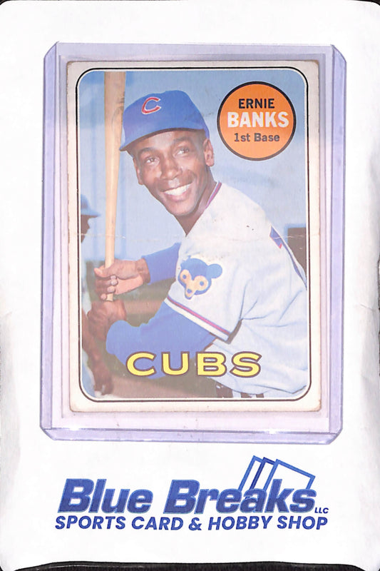 1969 Topps - Ernie Banks - Chicago Cubs - Baseball - #20