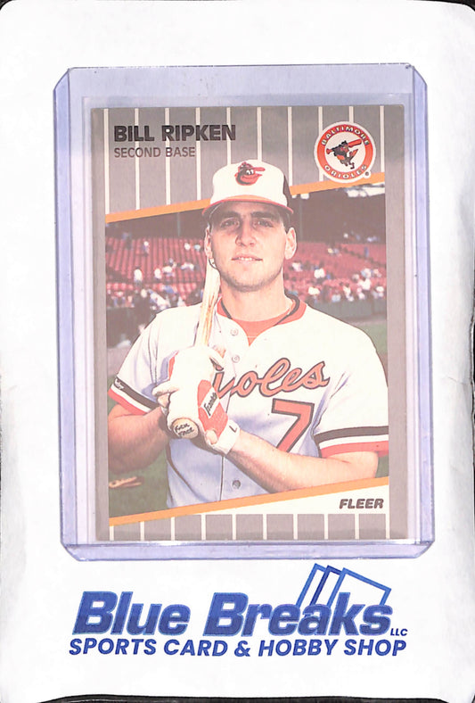 1989 Fleer - Bill Ripken - FF - Baltimore Orioles - Baseball - #616