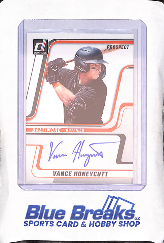 2025 Panini Donruss - Vance Honeycutt - Prospect Autograph - Baltimore Orioles - Baseball - #ND-VH