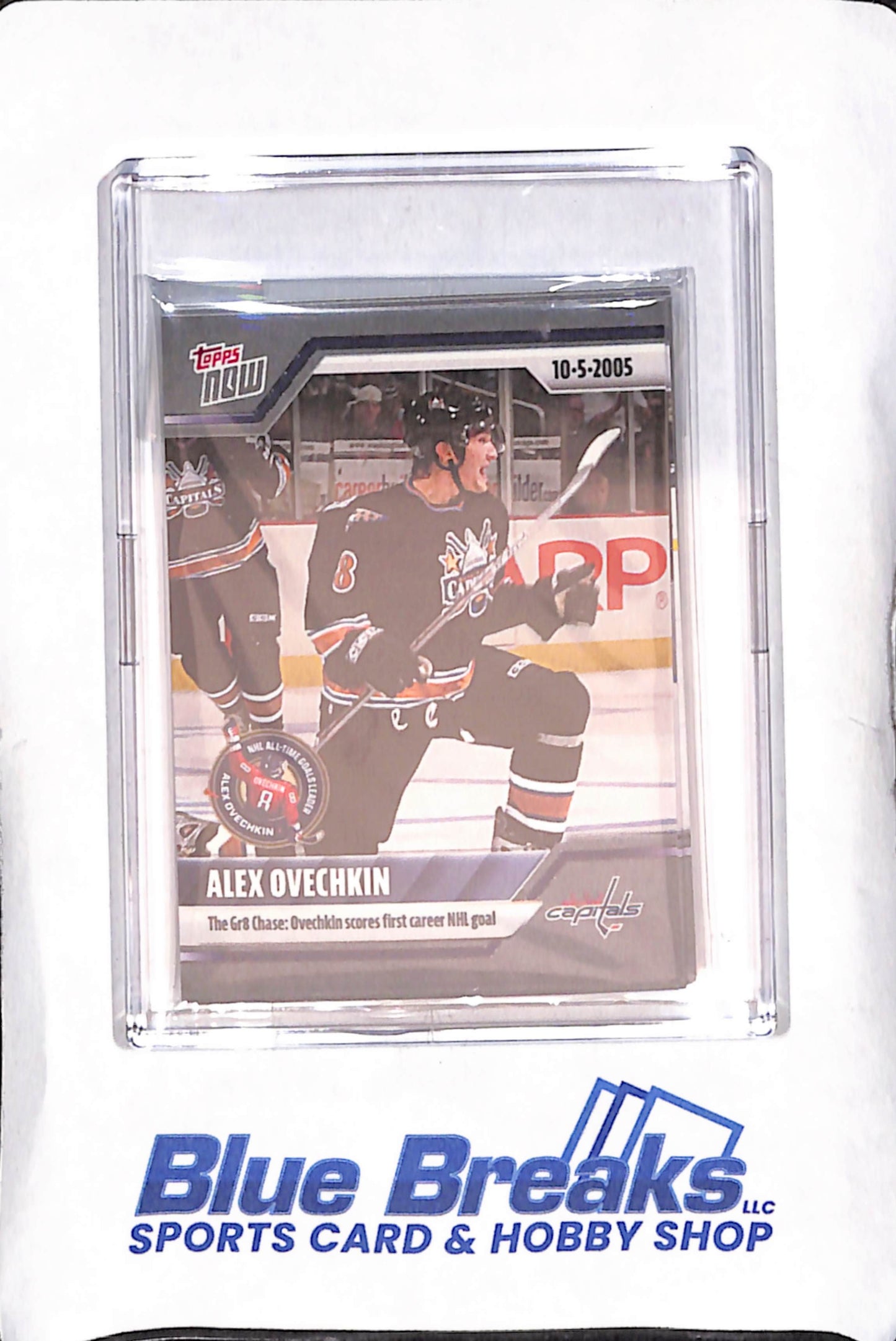 2024-25 NHL Topps Now Stickers - Alex Ovechkin - Washington Capitals - Hockey - #Gr8-1-10