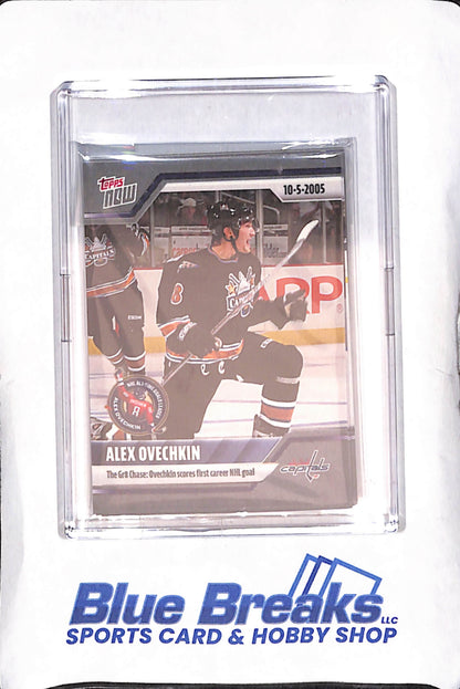 2024-25 NHL Topps Now Stickers - Alex Ovechkin - Washington Capitals - Hockey - #Gr8-1-10