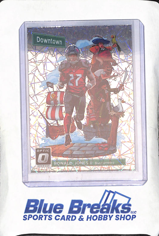 2018 Panini Donruss Optic - Ronald Jones II - Downtown - Tampa Bay Buccaneers - Football - #DT-20