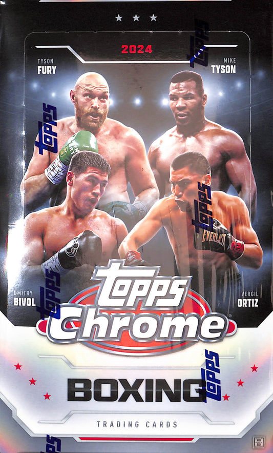 2024 Topps Chrome Boxing Hobby Box - Sealed Wax