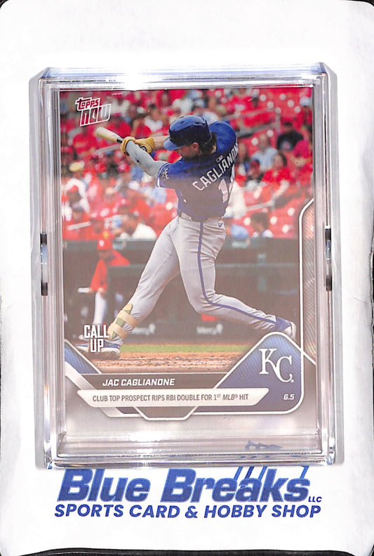 2025 Topps Now - Jac Caglianone - Call Up 6/5/2025 - Kansas City Royals - Baseball - Set of 5 - #262