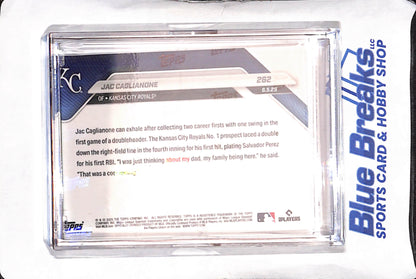 2025 Topps Now - Jac Caglianone - Call Up 6/5/2025 - Kansas City Royals - Baseball - Set of 5 - #262