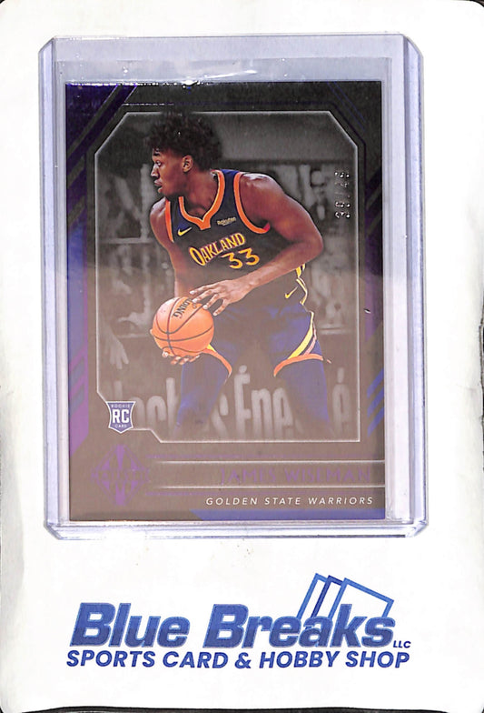 2020-21 Panini - Chronicles Majestic - purple - James Wiseman - 39/49 - RC - basketball - Warriors