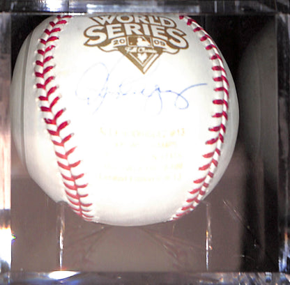 Alex Rodriguez - autographed - baseball - 2009 World Series - MLB - memorabilia - Yankees