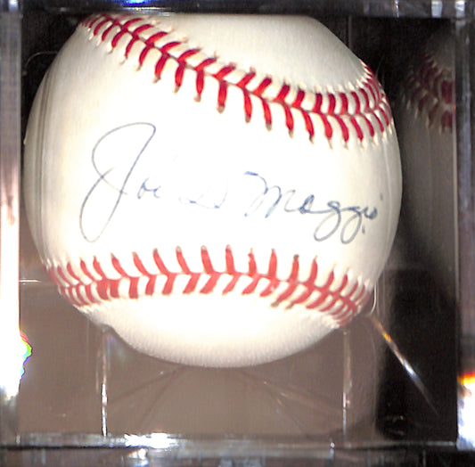 Joe Dimaggio - autographed - baseball - DJRR - memorabilia - Yankees