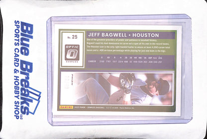 2025 Panini Donruss Optic - Jeff Bagwell - Pink Prizm - 16/49 - Houston Astros - Baseball - #25