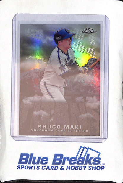 2023 Topps - Chrome NPB - Titans - Shugo Maki - #CT-16 - Baseball - Baystars