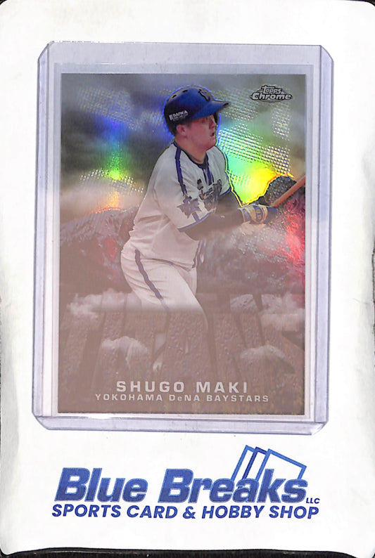 2023 Topps - Chrome NPB - Titans - Shugo Maki - #CT-16 - Baseball - Baystars