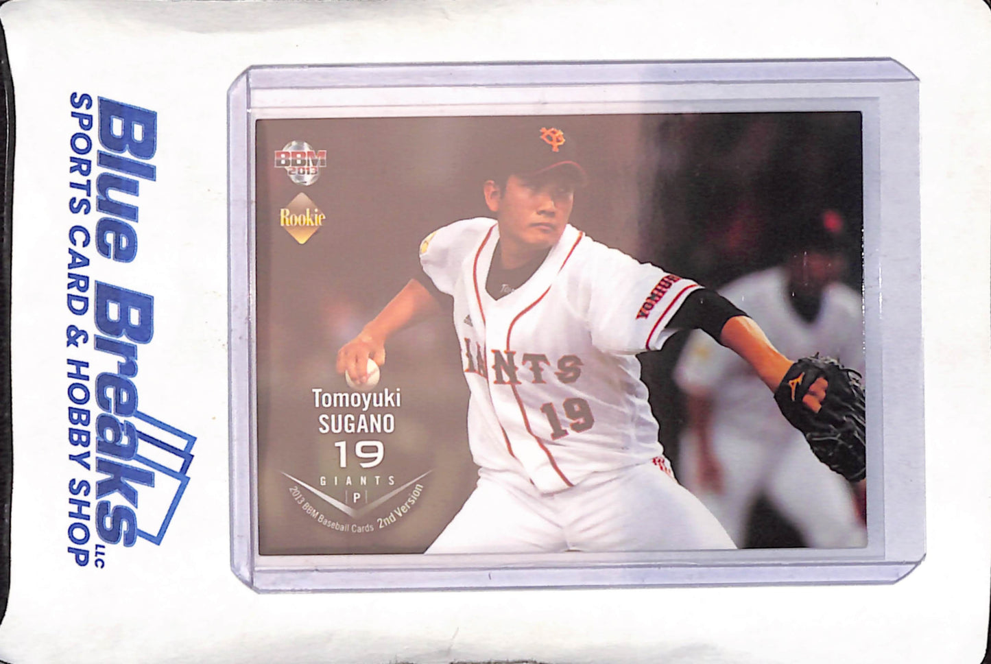 2013 BBM - 2nd Version - Tomoyuki Sugano - #448 - Rookie -  Baseball - Giants - Orioles