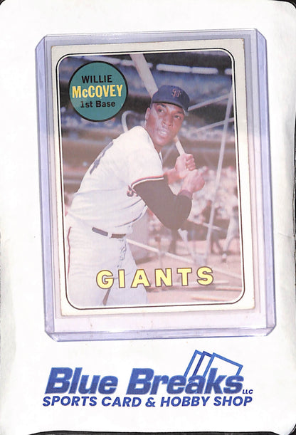 1969 Topps - Willie McCovey - San Francisco Giants - Baseball - #440