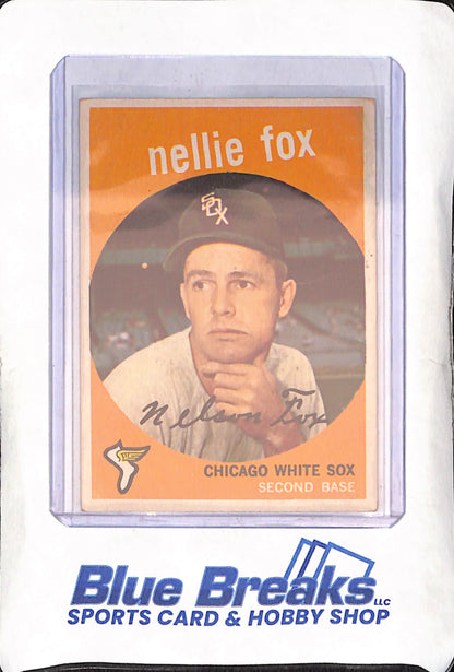 1959 Topps - Nellie Fox - Chicago White Sox - Baseball - #30