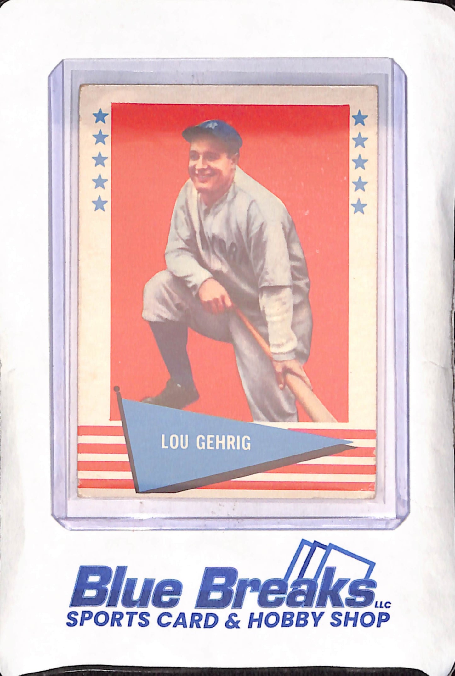 1961 Fleer - Lou Gehrig - Baseball Greats - New York Yankees - Baseball - #31
