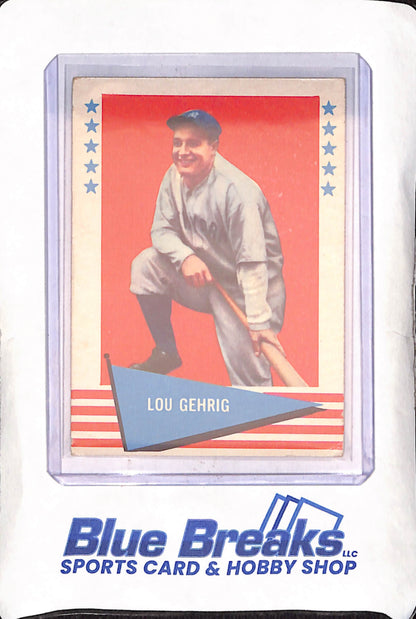 1961 Fleer - Lou Gehrig - Baseball Greats - New York Yankees - Baseball - #31