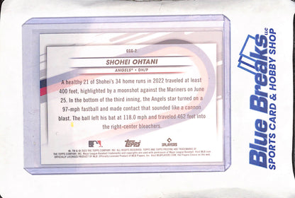 2023 Topps Pristine - Shohei Ohtani - Going Going Gone - Los Angeles Angels - Baseball - #GGG-2