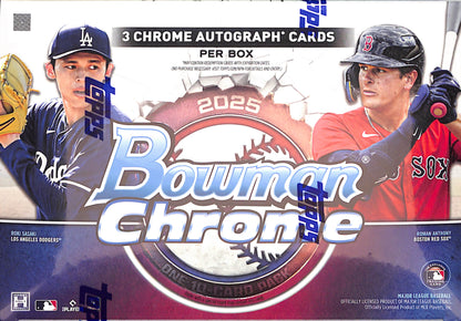 2025 Bowman Chrome Baseball Breakers Delight Box - Sealed Wax