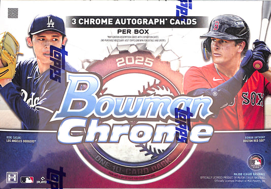 2025 Bowman Chrome Baseball Breakers Delight Box - Sealed Wax