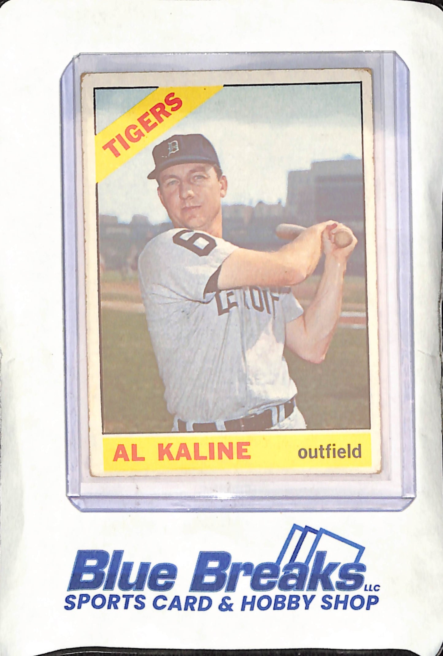1966 Topps - Al Kaline - Detroit Tigers - Baseball - #410