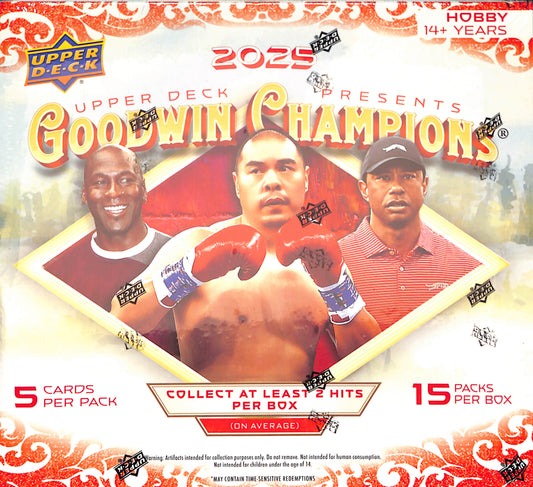 2025 Upper Deck Goodwin Champions Asia Edition Hobby - Sealed Wax