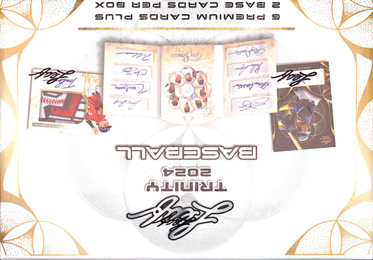 2024 Trinity Baseball Hobby Box - Sealed Wax