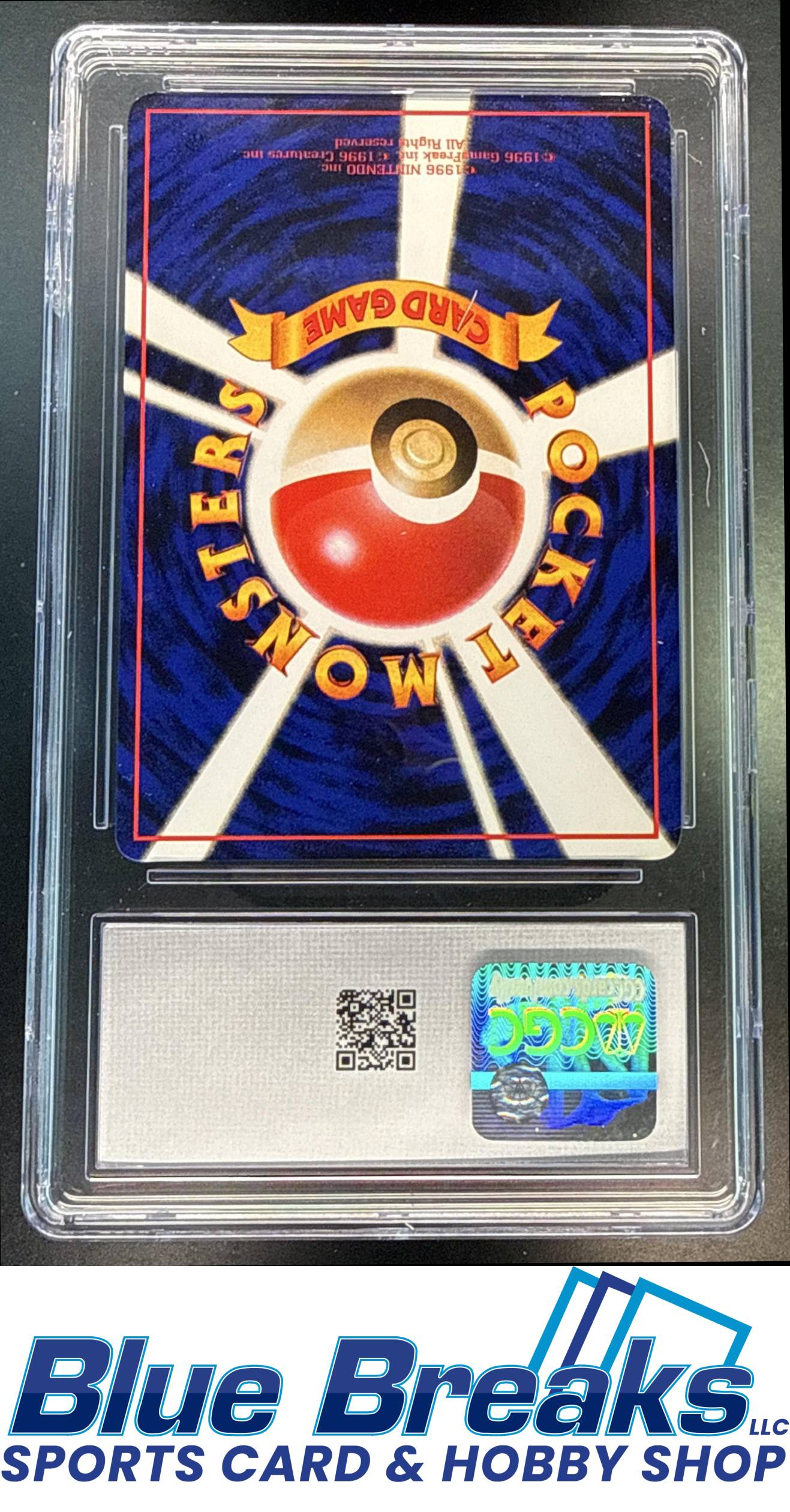 1998 Pokemon Japanese Vending Series 3 Gastly #092 CGC 9
