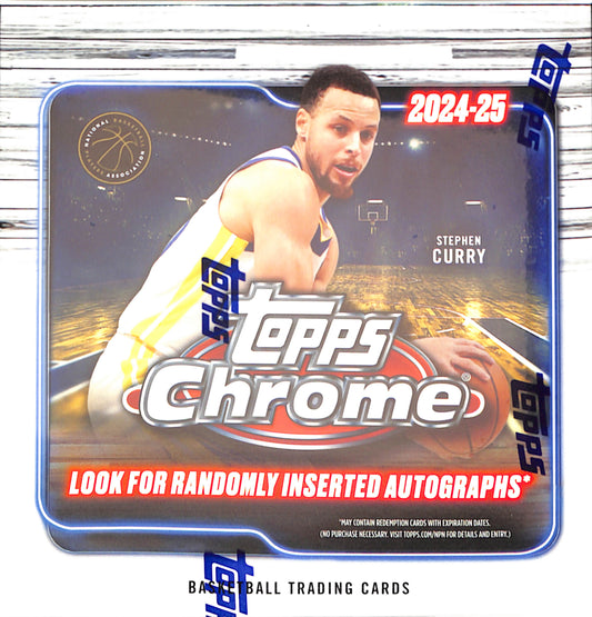 2025 Topps Chrome Basketball Mega Box - Sealed Wax