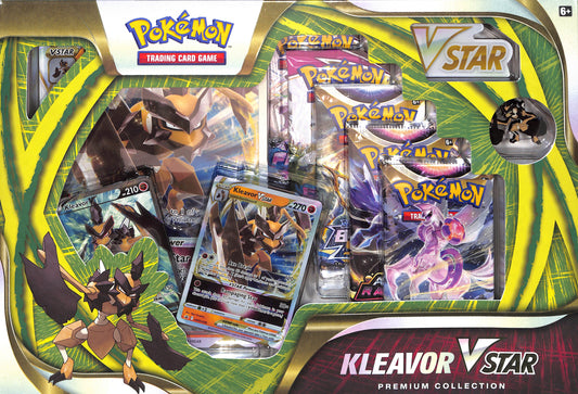 Pokemon - Kleavor VStar Premium Collection - Sealed Wax