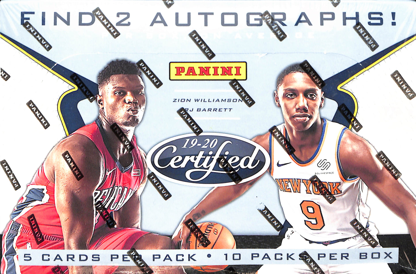 2019-20 Panini Certified NBA Hobby Box - Sealed Wax