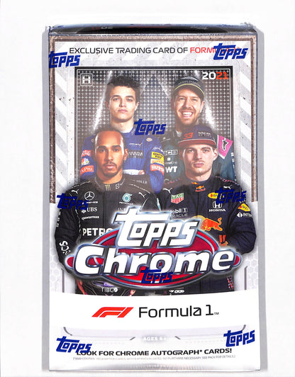 2021 Topps Chrome Formula 1 - F1 - Hobby Box - Sealed Wax