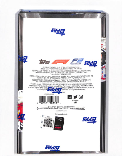 2021 Topps Chrome Formula 1 - F1 - Hobby Box - Sealed Wax