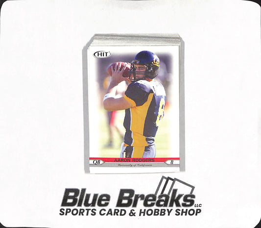 2005 Sage HIT - Aaron Rodgers Rookie - Football - #1-50