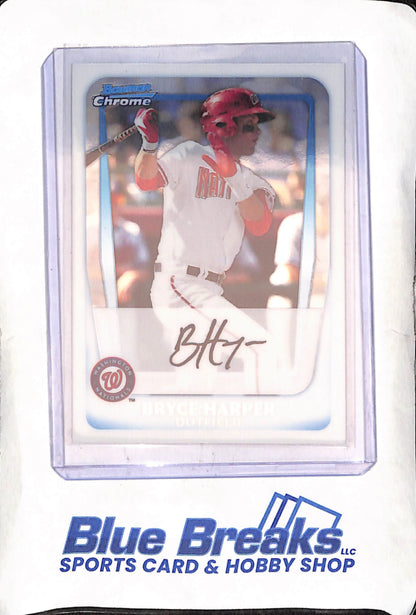 2011 Bowman Chrome - Bryce Harper - Philadelphia Phillies - Baseball - #BCP1