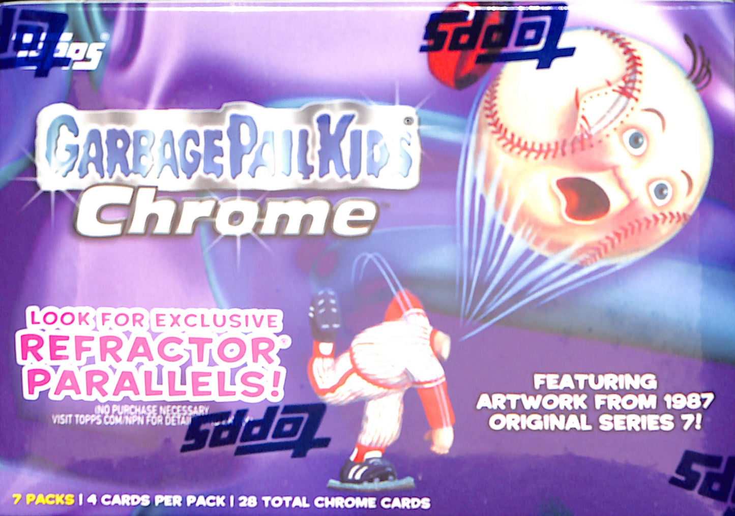 2024 Topps Chrome Garbage Pail Kids - Series 7 - Blaster Box - Sealed Wax