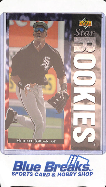 1994 Upper Deck - Michael Jordan - Star Rookies - Chicago White Sox - Baseball - 23546/45000 - #19