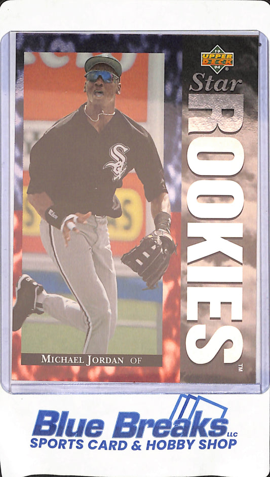 1994 Upper Deck - Michael Jordan - Star Rookies - Chicago White Sox - Baseball - 23546/45000 - #19