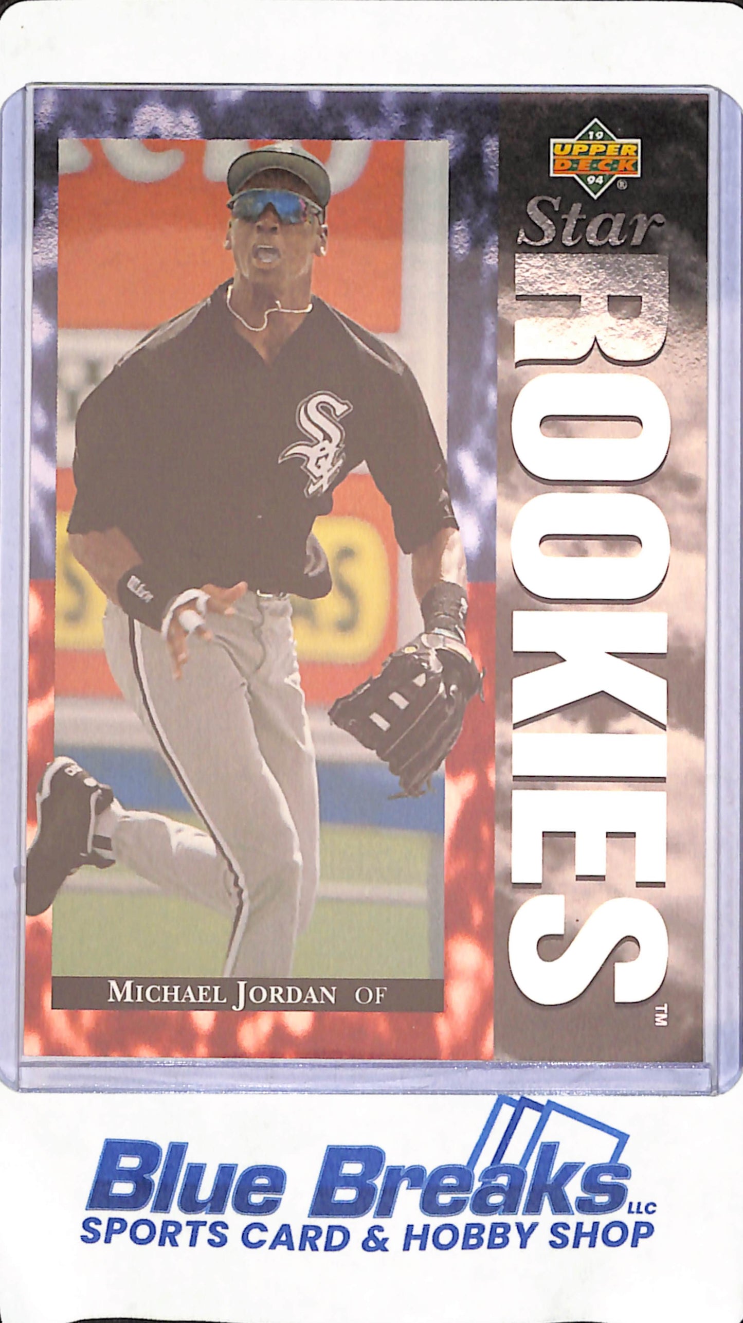 1994 Upper Deck - Michael Jordan - Star Rookies - Chicago White Sox - Baseball - 11614/45000 - #19