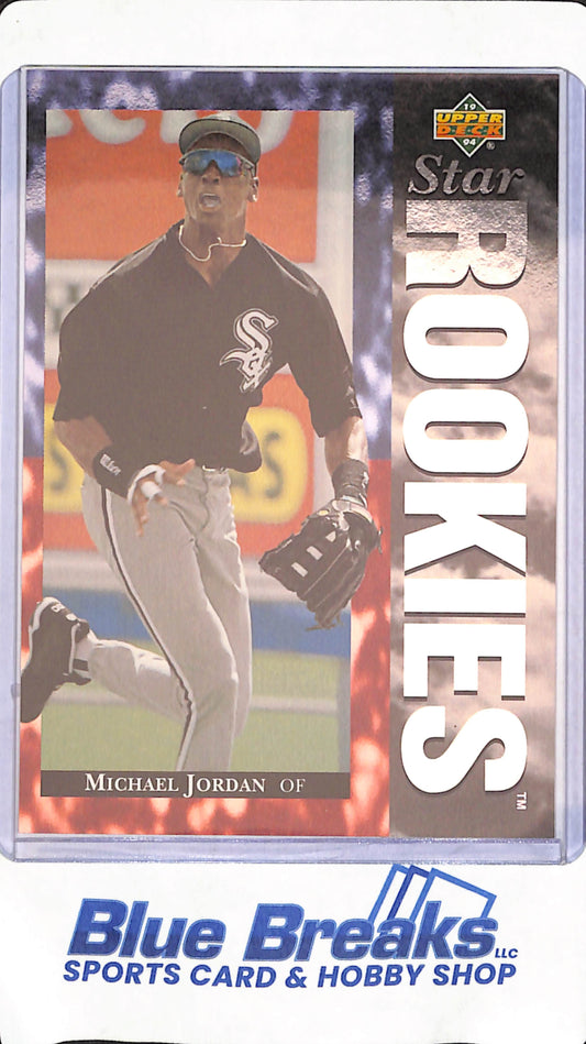 1994 Upper Deck - Michael Jordan - Star Rookies - Chicago White Sox - Baseball - 11614/45000 - #19