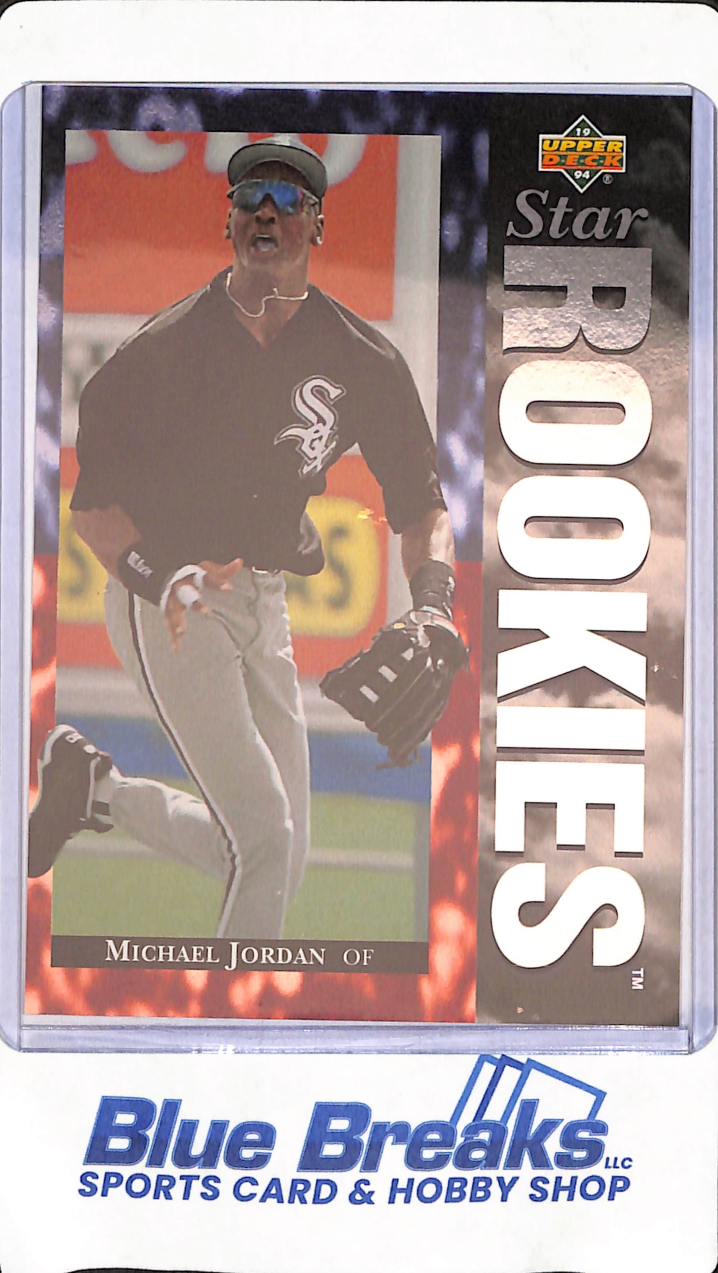 1994 Upper Deck - Michael Jordan - Star Rookies - Chicago White Sox - Baseball - /45000 - #19