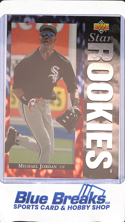 1994 Upper Deck - Michael Jordan - Star Rookies - Chicago White Sox - Baseball - /45000 - #19