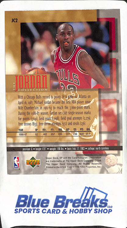 1995-96 Upper Deck -  Michael Jordan -  The Jordan Collection Complete Set JC1-JC24